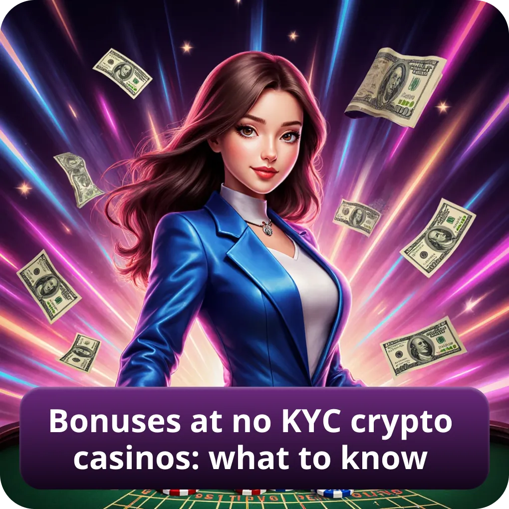 No KYC crypto casino bonuses: essential information