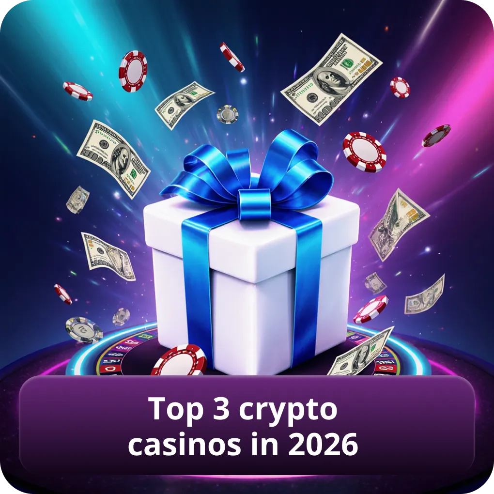 Best 3 crypto casinos in 2026